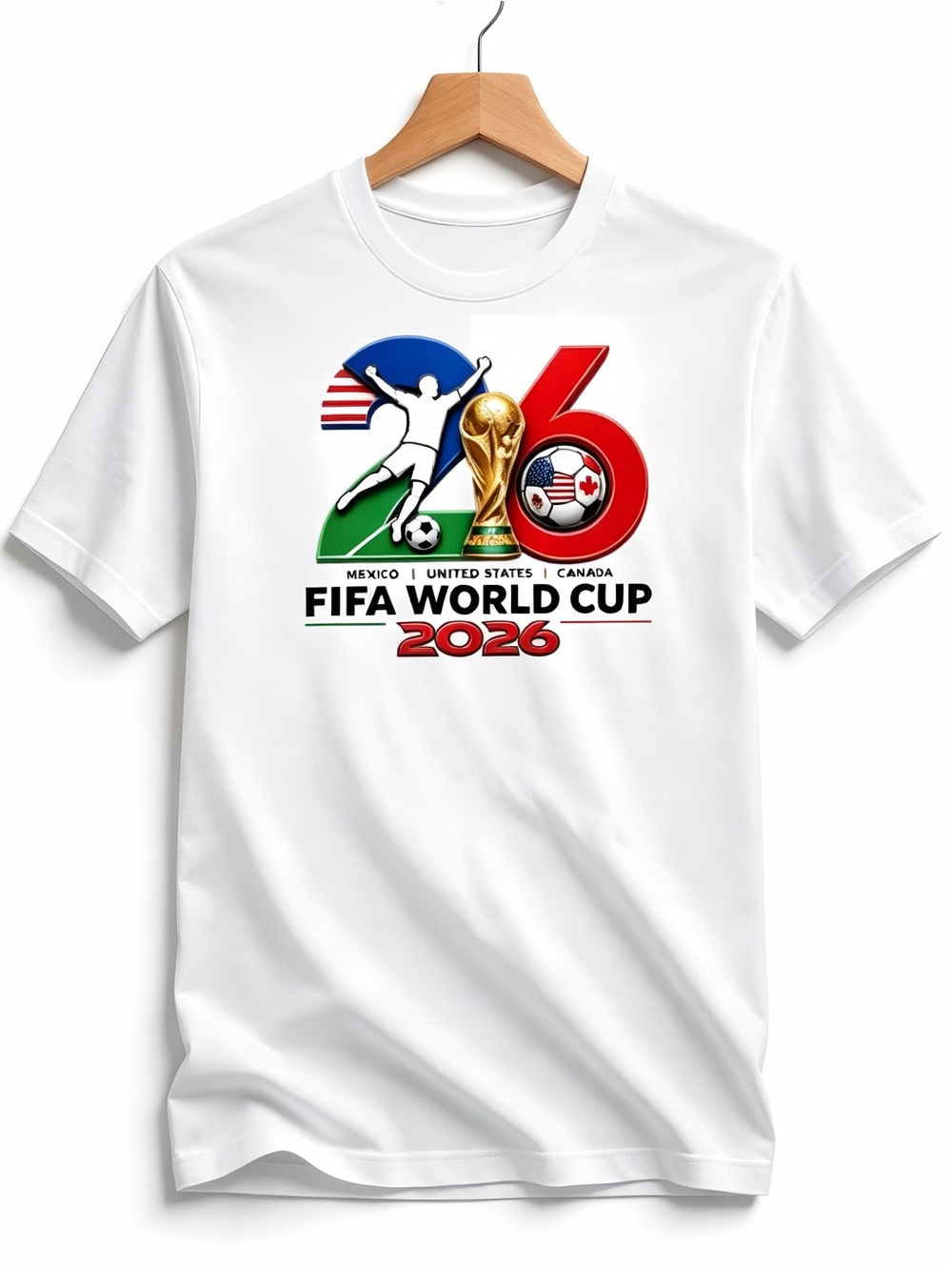 Fifa World Cup 2026 Soccer Graphic Womens Mens T-shirt Unisex USA Football Fan